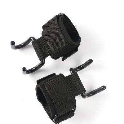 Weight Lifting Hook Portable Strong Grip Wrist Hook Heavy Duty Safe for Women Men Fitness - 副本