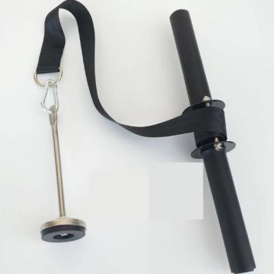 Home Gym Fitness Arm Forearm Wrist Blaster Black Band Triceps Strength Roller Training Bars With Soft Foam Handle - 副本